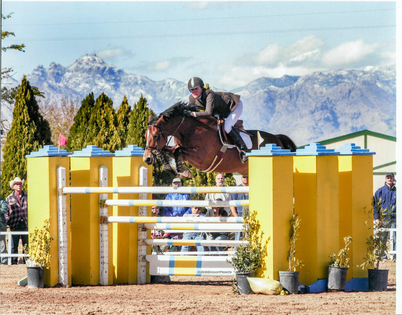 Nouska, one of our two broodmares, is a Grand Prix winner.